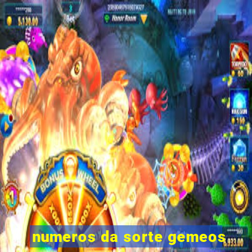 numeros da sorte gemeos